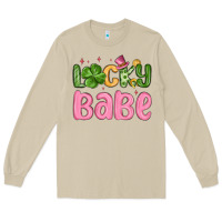 Mushroom lucky babe st patrick s day Long Sleeve Tee - MaliasSmallBusiness