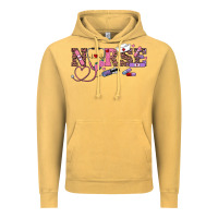 Vintage Mustard valentines day nurse Vintage Hoodie - RanaPortraitStore