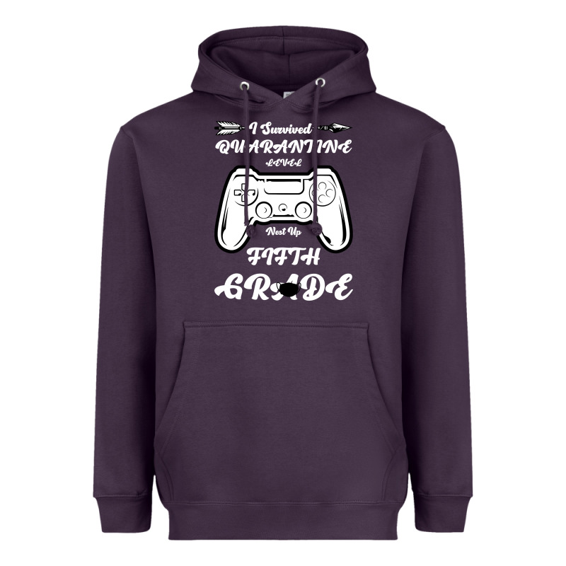 I Survived Quarantine Level Next Fifth Grade Heavyweight Hoodie by Bettercallsaul | Teevron