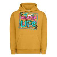 Pigment Peanut Butter nurse life olivia  (1) Urban Hoodie - OliviaCreatesArt