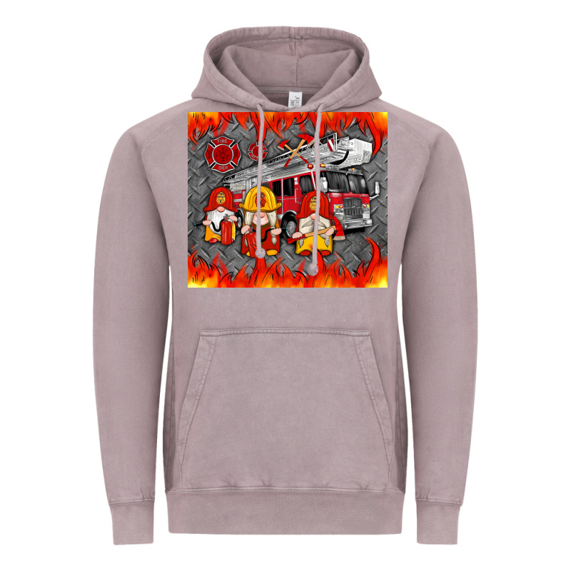 Fire Truck Gnomes Vintage Hoodie by Artiststas | Teevron
