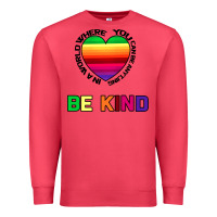 Cardinal In A World Where You Can Be Anything Be Kind Premium Sweatshirt - Bettercallsaul