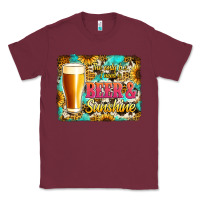 Burgundy beer and sunshine Classic Tee - Jasminsmagicworld
