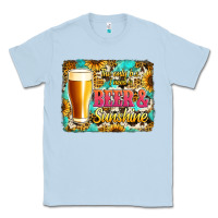 Dusty Blue beer and sunshine Classic Tee - Jasminsmagicworld