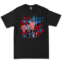 Black Let's get lit 4th of july Premium Tee - CowGirlArtShop