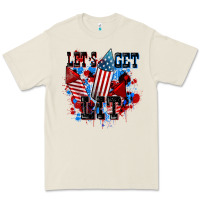 Bone Let's get lit 4th of july Premium Tee - CowGirlArtShop