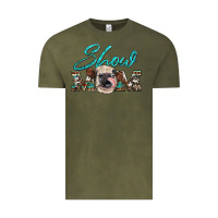 Vintage Olive show mom aztec cowhide heifer Vintage Tee - Artiststas