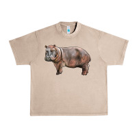 French Oak hippopotamus Urban Heavy Tee - LillyAllenDesigns