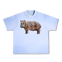 Grape Ice hippopotamus Urban Heavy Tee - LillyAllenDesigns