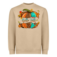 Mushroom pumpkin hello fall Heavyweight Sweatshirt - NancyCooperArtShop