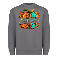 Storm pumpkin hello fall Heavyweight Sweatshirt - NancyCooperArtShop