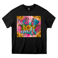 Black nails Heavy Core Tee - BarkalooDesign