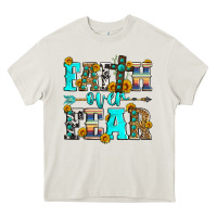 Cream faith over fear Heavy Core Tee - Zillion Design Studio
