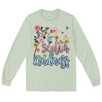 Matcha scatter kindness Long Sleeve Tee - MaliasSmallBusiness