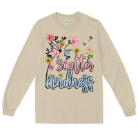 Mushroom scatter kindness Long Sleeve Tee - MaliasSmallBusiness