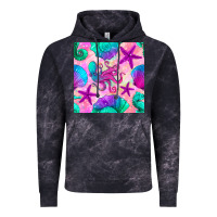 Cloud Black summer beach seamless pattern Vintage Hoodie - BundleAndBundleShop