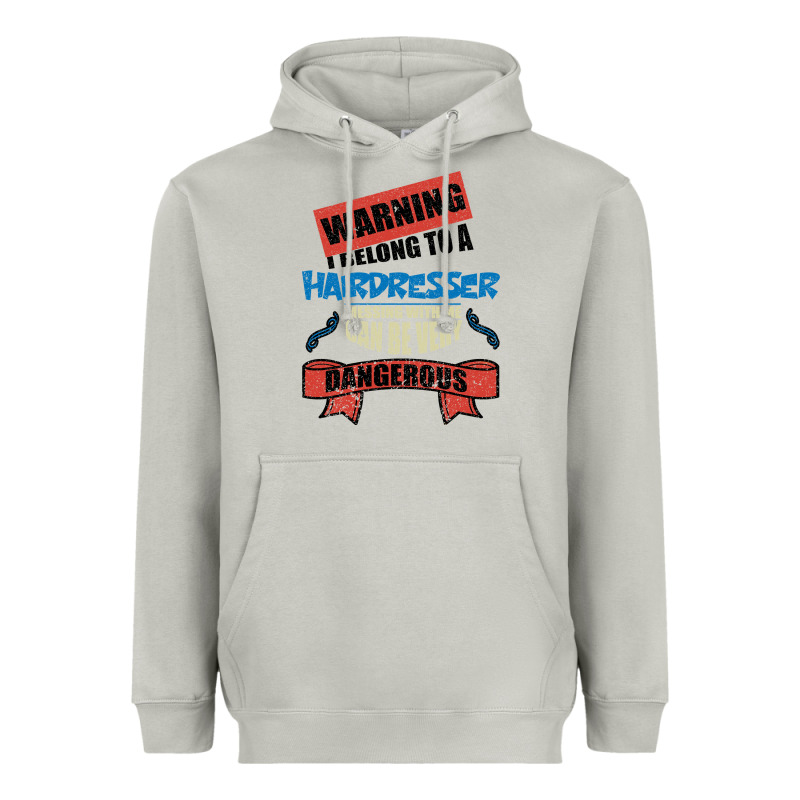 I Belong To A Hairdresser Warning Job Funny Partner Heavyweight Hoodie by Bettercallsaul | Teevron