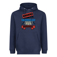 Navy I belong to a HAIRDRESSER warning job funny partner Heavyweight Hoodie - Bettercallsaul