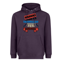 Plum I belong to a HAIRDRESSER warning job funny partner Heavyweight Hoodie - Bettercallsaul