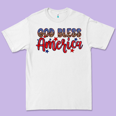 God Bless America Premium Tee Designed By Neo Western