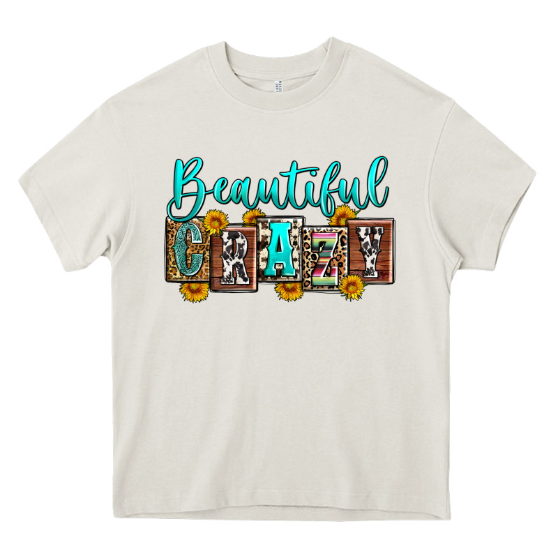Beautiful Crazy Heavy Core Tee by Zillion Design Studio | Teevron