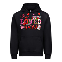 Black one loved nurse valentine's day Urban Hoodie - OliviaCreatesArt