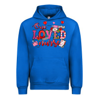 Cobalt one loved nurse valentine's day Urban Hoodie - OliviaCreatesArt
