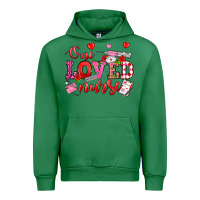 Emerald one loved nurse valentine's day Urban Hoodie - OliviaCreatesArt