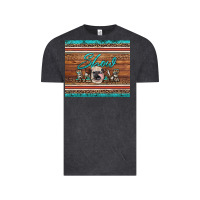 Vintage Black show mom aztec cowhide leopard heifer Vintage Tee - Artiststas