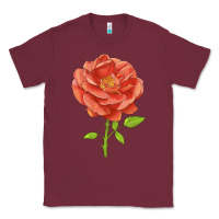 Burgundy all a twitter rose Classic Tee - LillyAllenDesigns