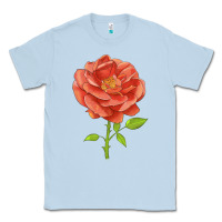 Dusty Blue all a twitter rose Classic Tee - LillyAllenDesigns