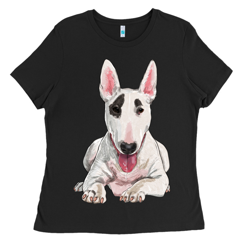 Bull Terrier Ladies Tee by RanaPortraitStore | Teevron
