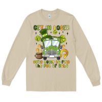 Mushroom get in loser we re going to find the pot of gold Long Sleeve Tee - MaliasSmallBusiness