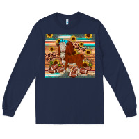 Navy football hereford sunflower tumbler Long Sleeve Tee - JahusDesignShop