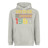 Moon Dust Born in 1980 Vintage February Heavyweight Hoodie - Bettercallsaul