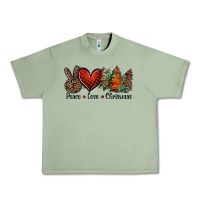 Oil Green Peace love western christmas trees Urban Heavy Tee - Jasminsmagicworld