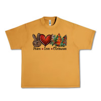 Peanut Butter Peace love western christmas trees Urban Heavy Tee - Jasminsmagicworld