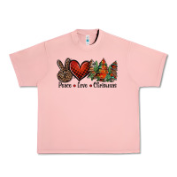 Salmon Peace love western christmas trees Urban Heavy Tee - Jasminsmagicworld