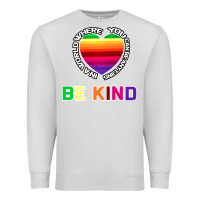 Dove Grey In A World Where You Can Be Anything Be Kind Shirt Premium Sweatshirt - Bettercallsaul