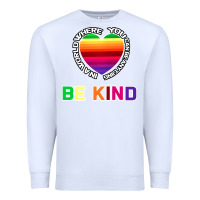 White In A World Where You Can Be Anything Be Kind Shirt Premium Sweatshirt - Bettercallsaul