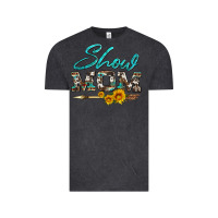 Vintage Black show mom aztec cowhide sunflower and arrow Vintage Tee - Artiststas