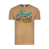 Vintage Camel show mom aztec cowhide sunflower and arrow Vintage Tee - Artiststas