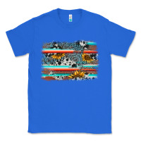True Royal serape cowhide sunflower background Classic Tee - AdoDesignShop