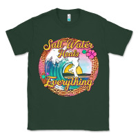 Sports Green salt water heals everything Classic Tee - Jasminsmagicworld