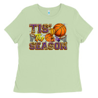 Matcha tis' the season basketball Ladies Tee - Zillion Design Studio