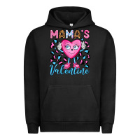 Pigment Black mama's valentine olivia Urban Hoodie - OliviaCreatesArt