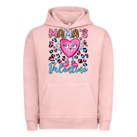 Pigment Salmon mama's valentine olivia Urban Hoodie - OliviaCreatesArt
