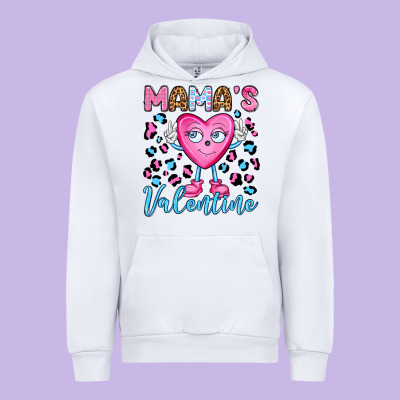 Mama's Valentine Olivia Urban Hoodie Designed By Oliviacreatesart