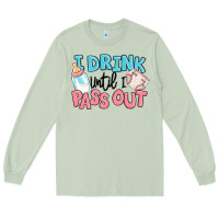 Matcha i drink until i pass out baby Long Sleeve Tee - MaliasSmallBusiness