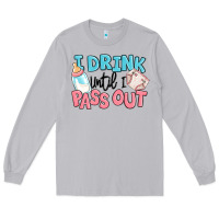 Moon Dust i drink until i pass out baby Long Sleeve Tee - MaliasSmallBusiness